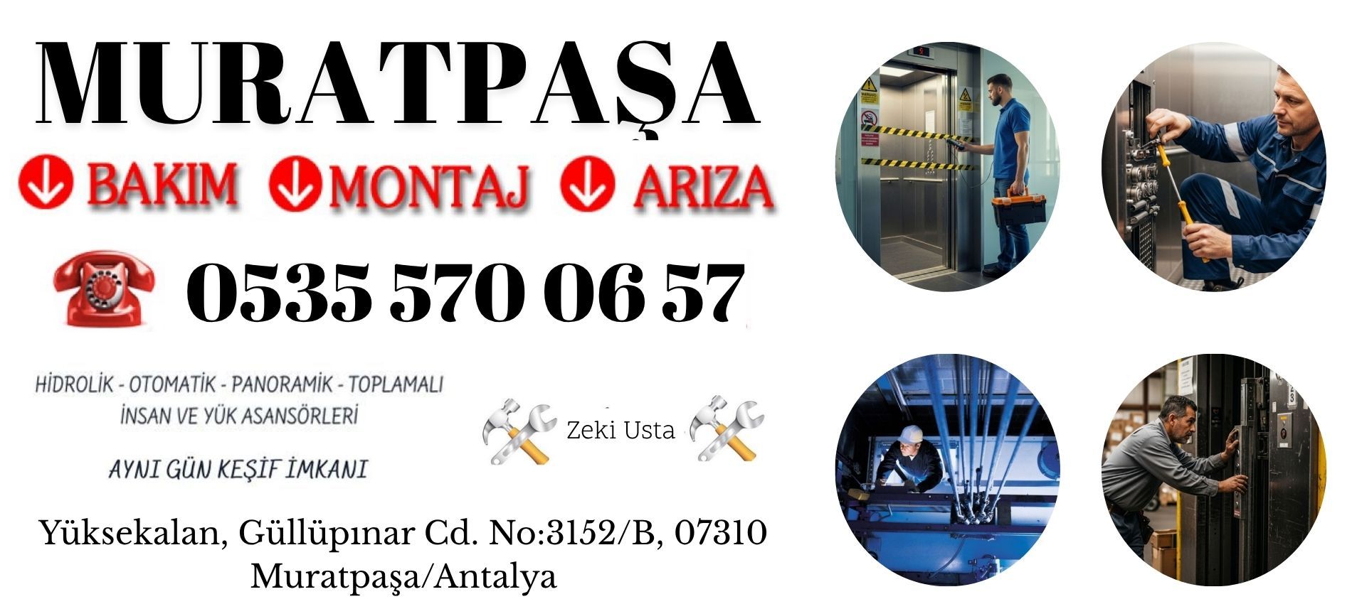 Muratpaşa Asansör Tamiri